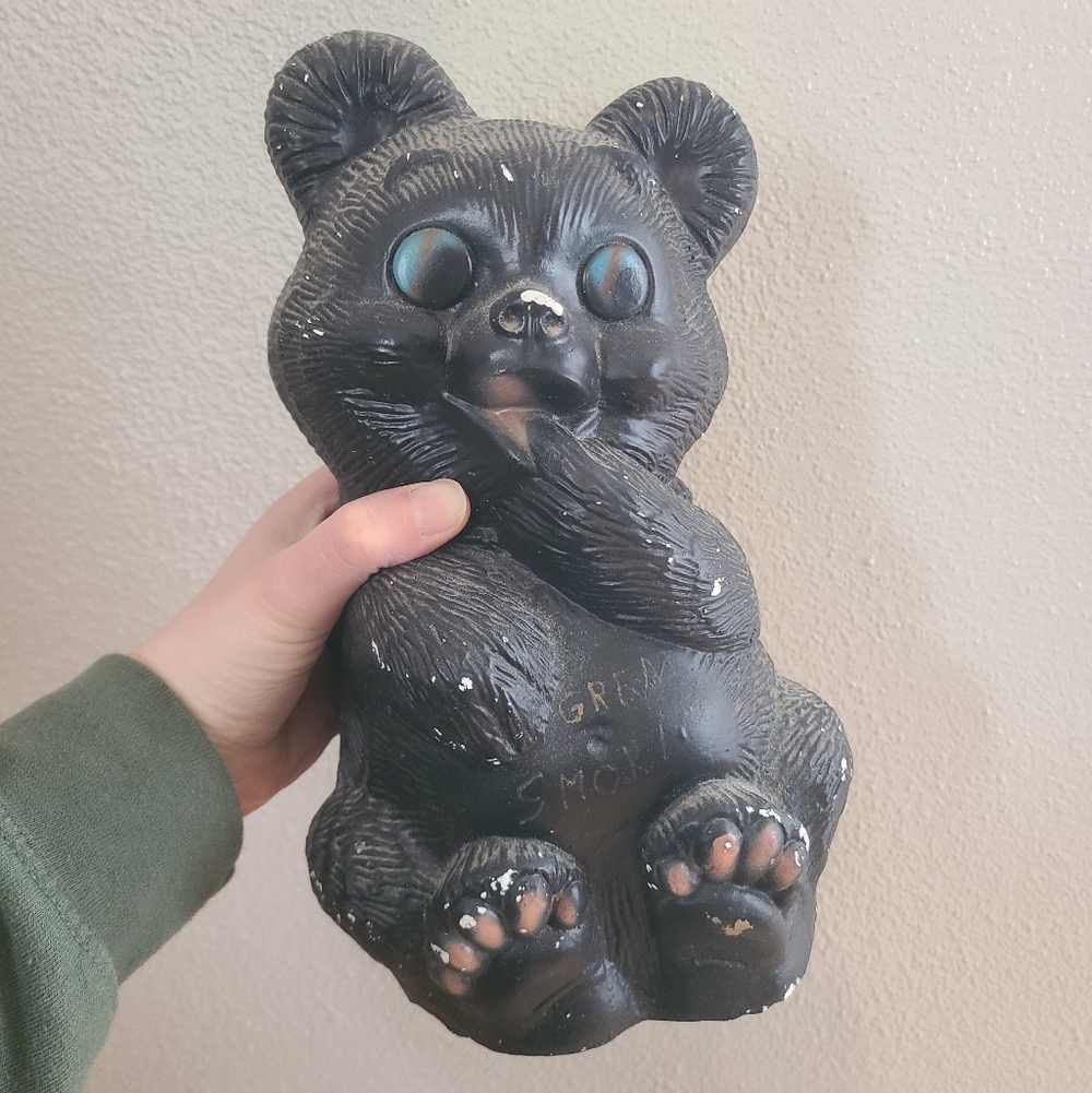 1950s Vintage Piggy Bank Great Smoky Mountains Black Bear